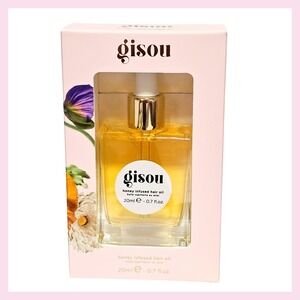 Gisou Honey Infused Hair Oil  0.7 fl oz Travel Damaged Hair Fizz Split Ends New